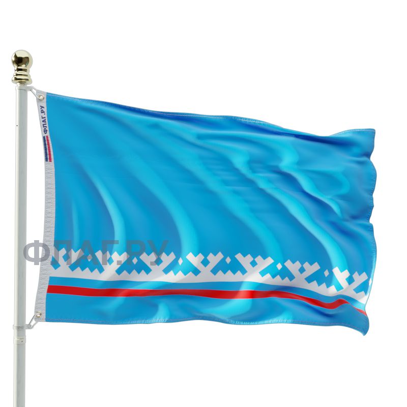Флаг Ненецкого Автономного Округа Фото